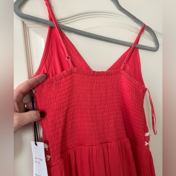 Japna Brand Coral Maxi Dress Women’s Size XS - Picture 10 of 13